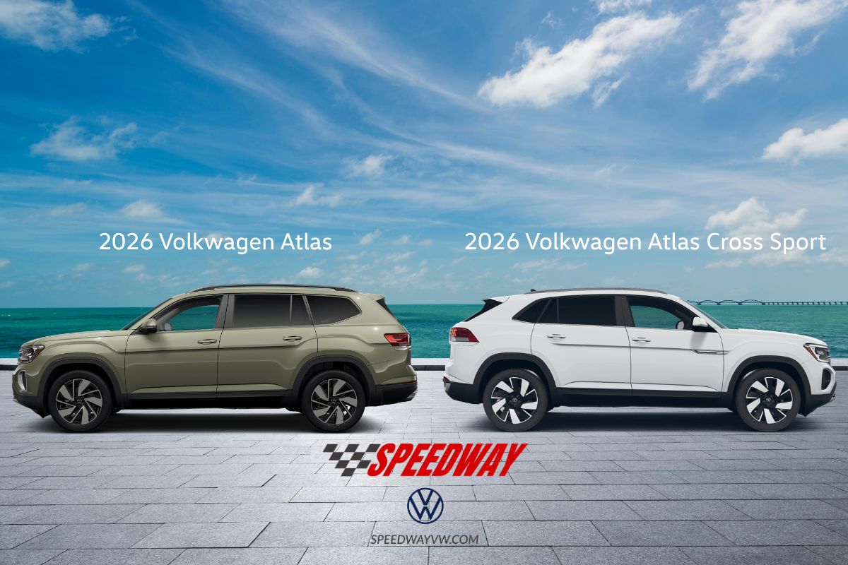 2026 VW Atlas vs. 2026 VW Atlas Cross Sport